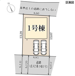 リーブルガーデン高砂市曽根町9期の区画図