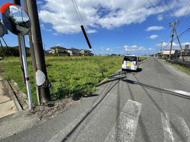 井揚町土地の前面道路含む現地写真