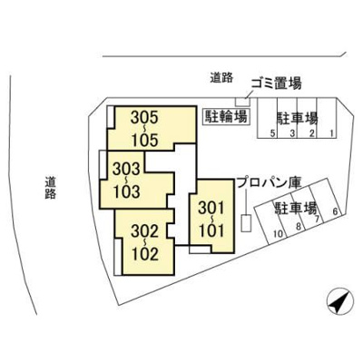 【区画図】 | ベルクレスト