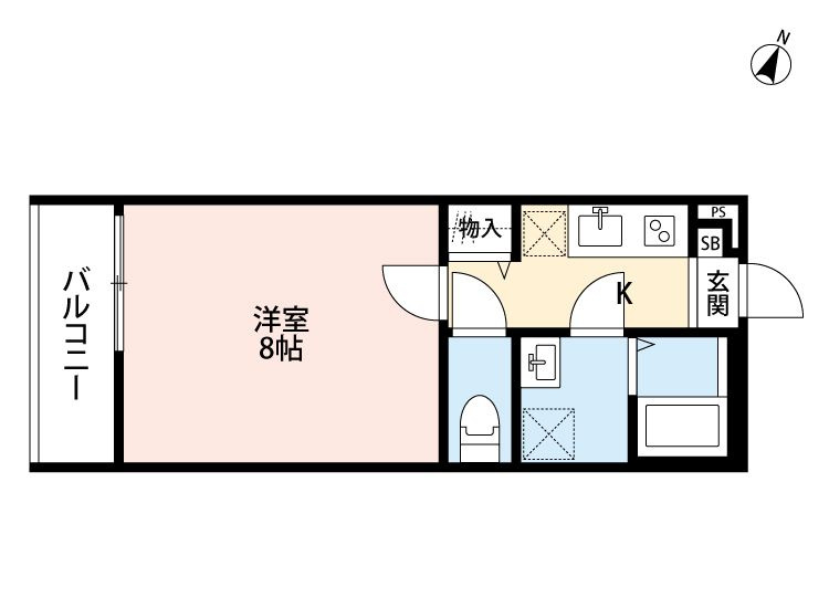 エルシーク大宮(エルシークオオミヤ)の間取り