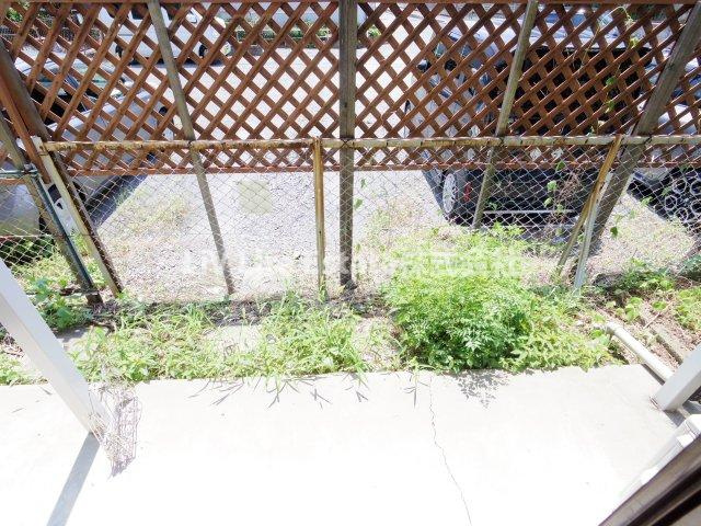 杉山テラスハウス　北棟の庭|※別号室写真