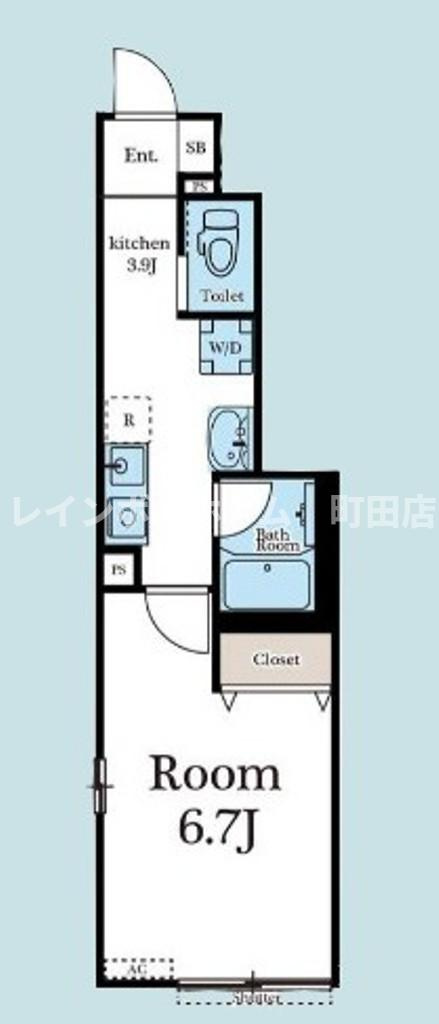 ロレーヌ※初期費用分割後払いサービス利用可能物件の間取り