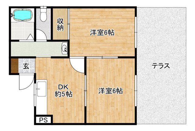 司マンションの間取り