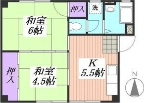 【間取り】 | 虹ヶ丘マンション