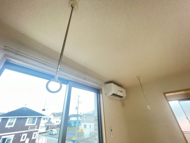 アクアコートAの設備|室内物干し