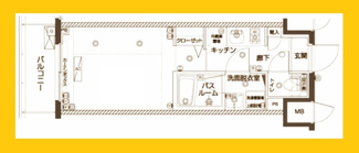 【間取り】 | ＺＯＯＭ横濱ＥＡＳＴ