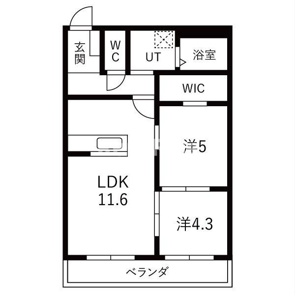 Mr　Dizzyの間取り