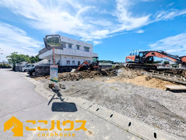 うるま市兼箇段第３　クレイドルガーデン　新築戸建て　全３棟　2号棟の外観|1月完成予定！同仕様同施工の物件もご案内可能です♪