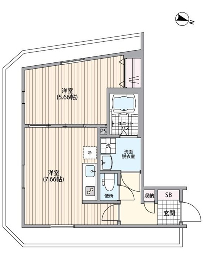 【間取り】 | OAK VILLA Shinagawa Residence
