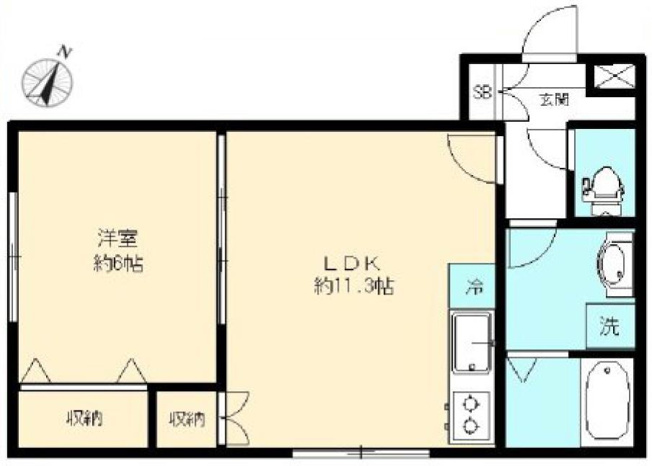 【間取り】 | フォセット明大前