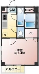 クラリーチェの間取り