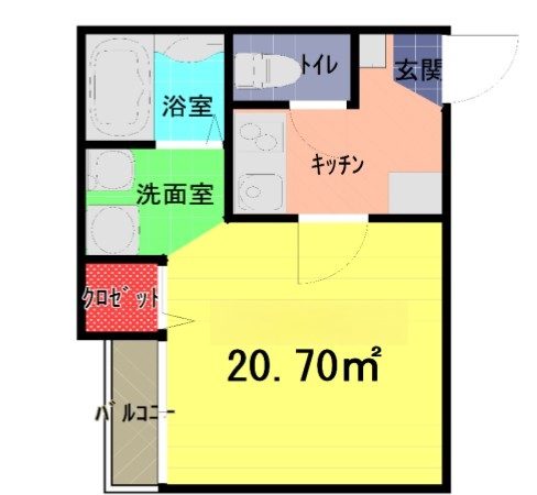 ASTRA大和田の間取り