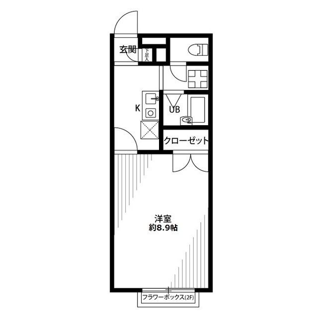アムール AKの間取り