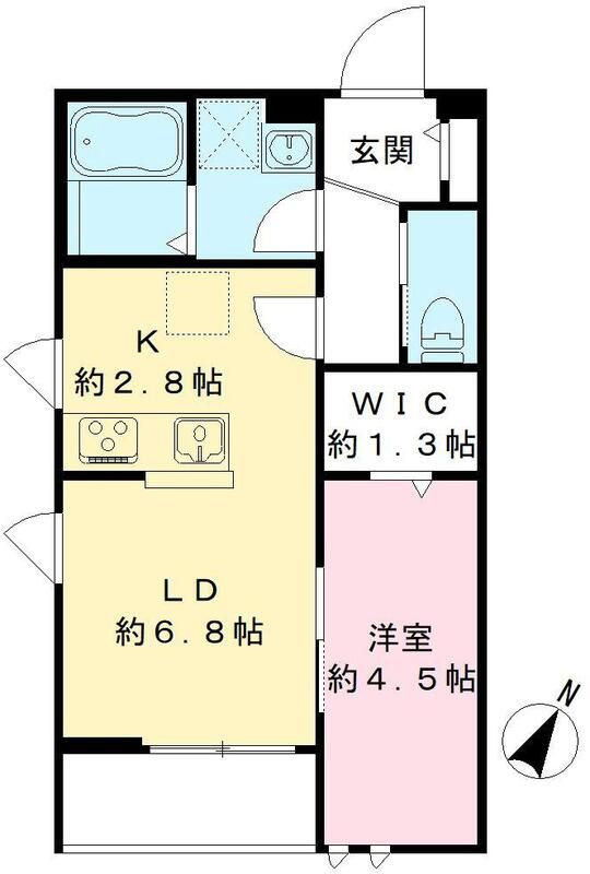 サンライズ（上尾）の間取り