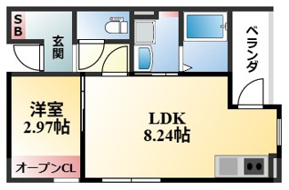 【間取り】 | リブレメゾン岡上の町Ⅰ
