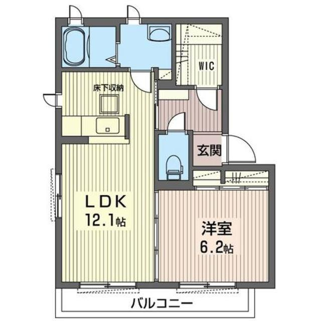 メビュースタウンⅢＨの間取り