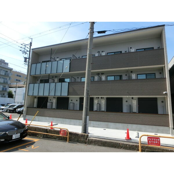 名古屋市中村区亀島１丁目のアパートの外観