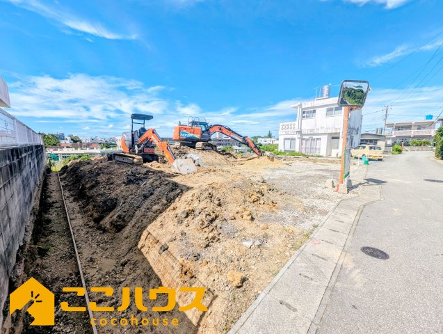 うるま市兼箇段第３　クレイドルガーデン　新築戸建て　全３棟　3号棟の外観|1月完成予定！同仕様同施工の物件もご案内可能です♪