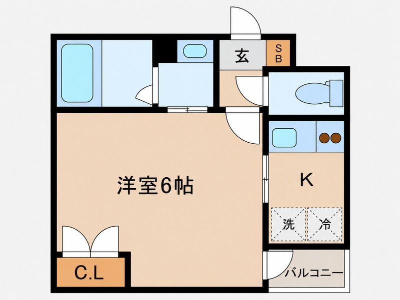 ソル・レヴェンテ浅草橋の間取り|間取りです。
