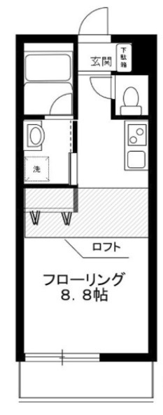コンフォートⅡの間取り