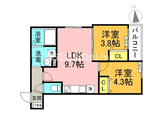 【間取り】 | D porta avenue