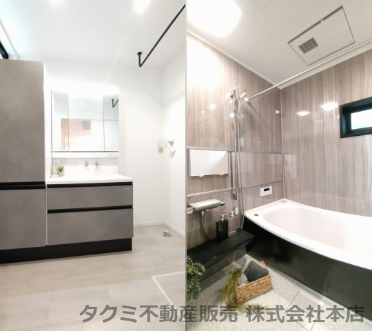 神戸市垂水区歌敷山　新築戸建ての浴室