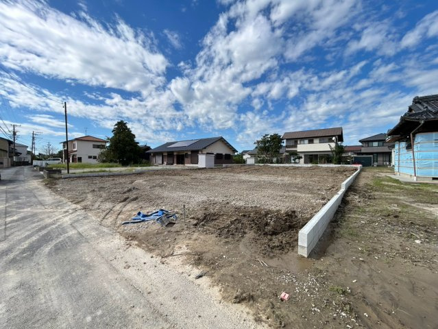 リーブルガーデン　一宮市萩原町富田方　全３区画分譲の外観|「現地（202●年●月●日）撮影」　
■全体写真　
■ヤマダ不動産　株式会社リライフ　
