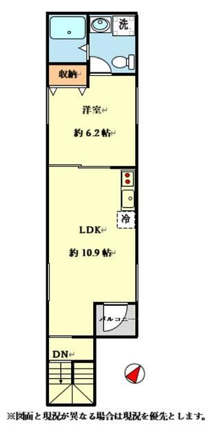 カーサ中野新橋の間取り