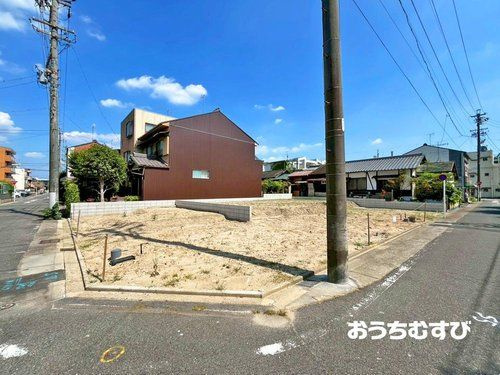 北区大杉3期(全3棟)の前面道路含む現地写真