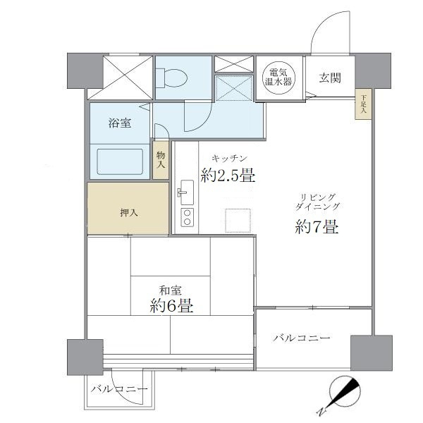 グランドメゾン田町の間取り