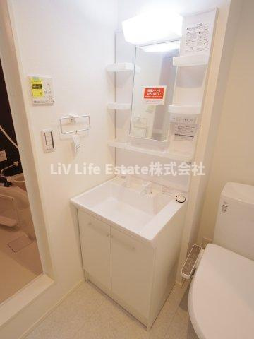 カインドネス柳沢中央の洗面所