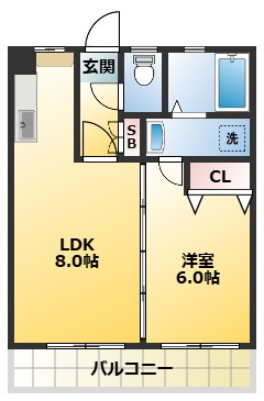 マツダマンションの間取り