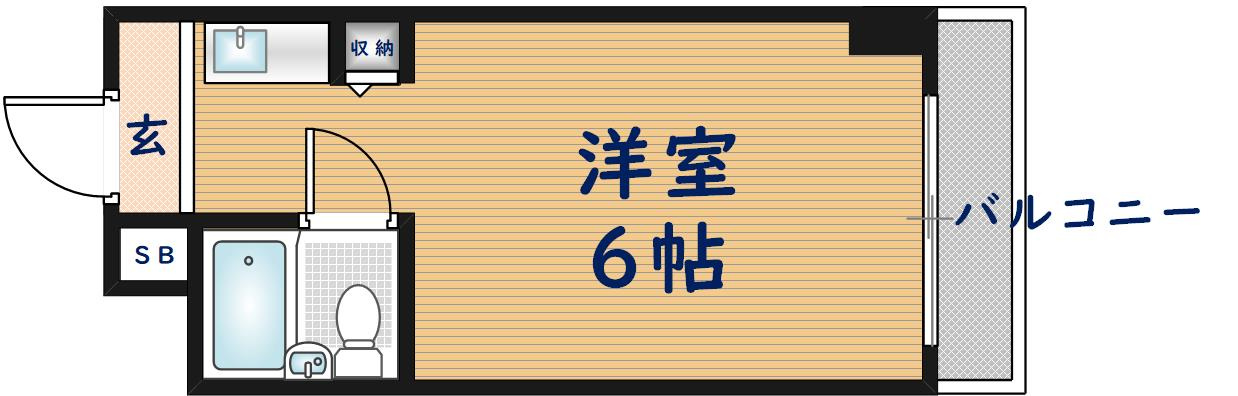 レガーレ布施の間取り
