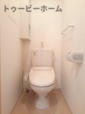 サンライズ　テールのトイレ|清潔感のあるトイレです