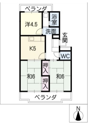 サンシティ小池の間取り