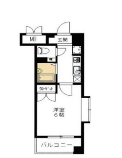 【間取り】 | メインステージ麻布十番Ⅱ | 間取りです。