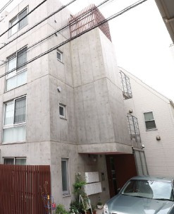 ハレモアナ大岡山のエントランス