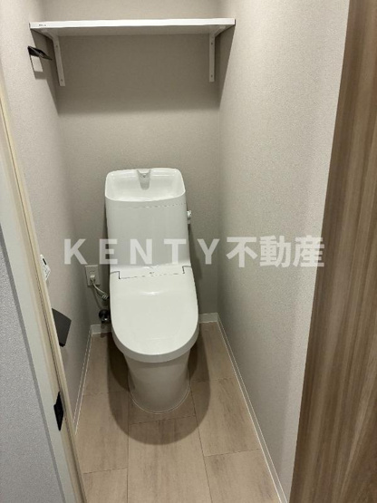【トイレ】 | OAK VILLA Shinagawa Residence | シンプルで使いやすいトイレです