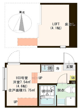 【間取り】 | ピュアセレッソ小岩