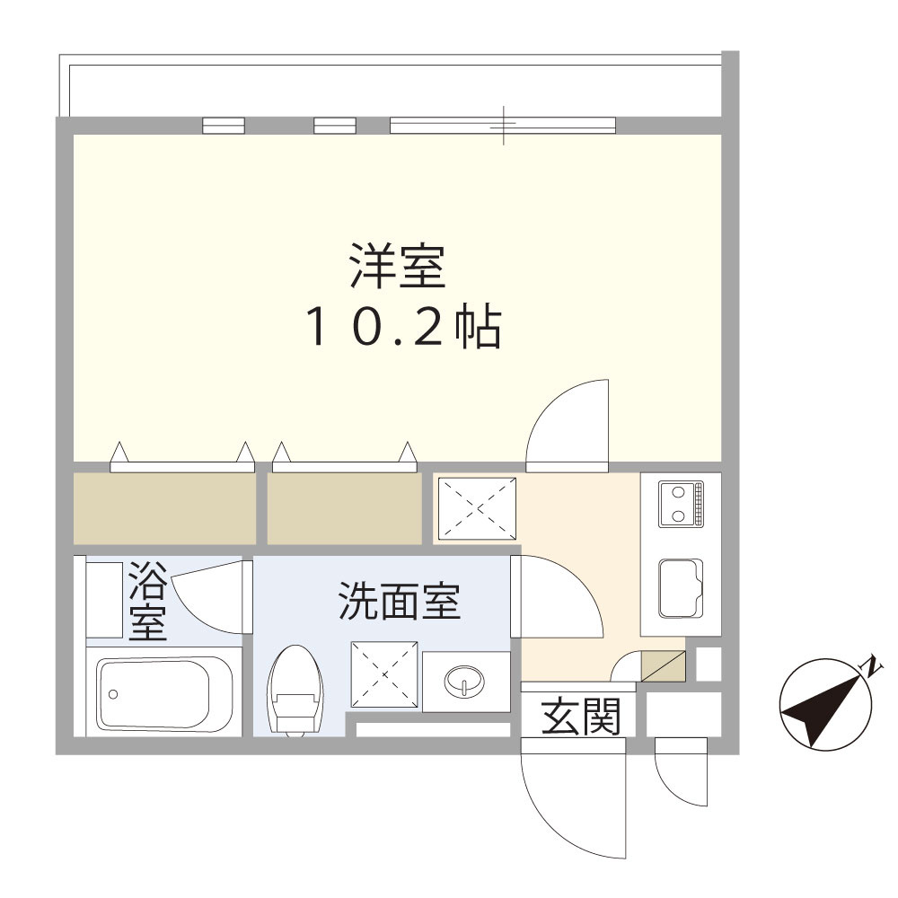 プライムステージ大塚の間取り