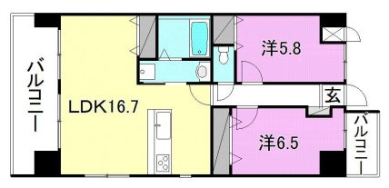 【間取り】 | 永田小坂ビル
