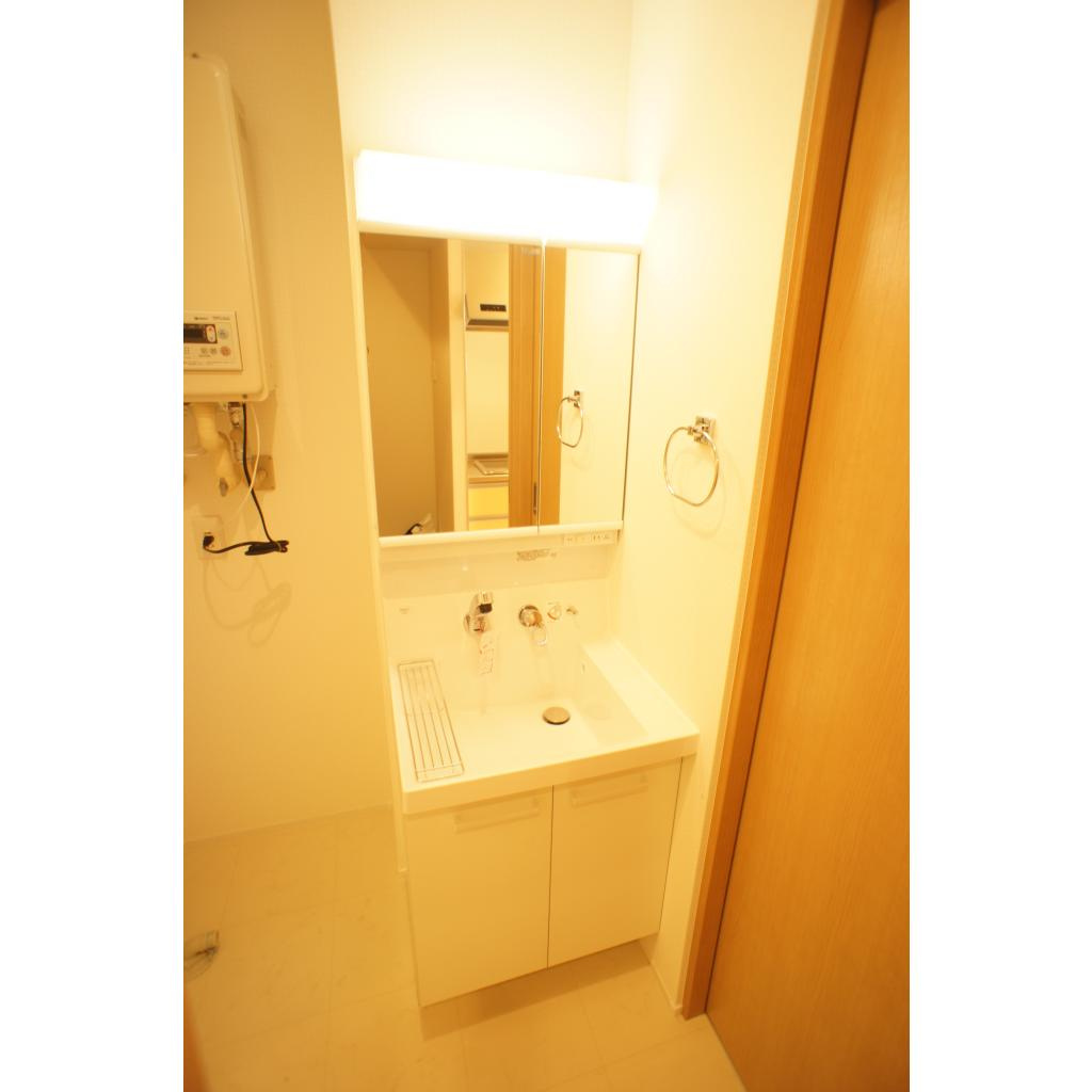 プラム二長町の洗面所