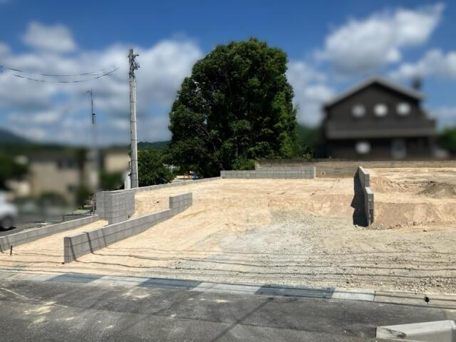 太宰府市高雄２丁目の新築一戸建の前面道路含む現地写真|現地写真