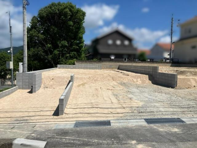 太宰府市高雄２丁目の新築一戸建の前面道路含む現地写真|現地写真