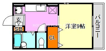 フェニックス月見山の間取り