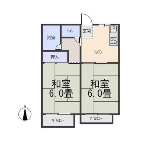サンフォレスト鈴木の間取り