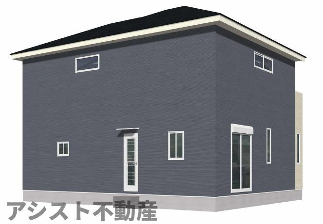 飯塚市潤野9期の外観パース