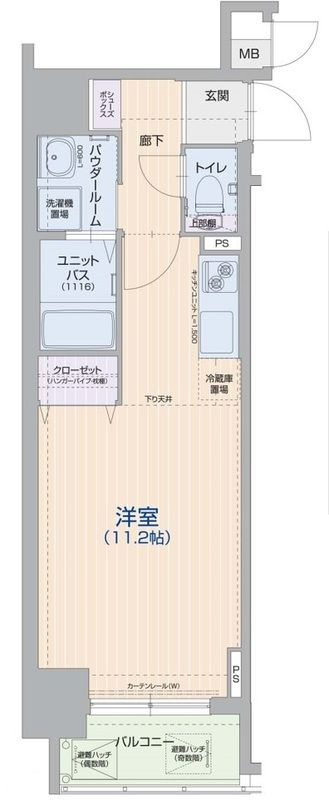 SDグランツ新神戸の間取り