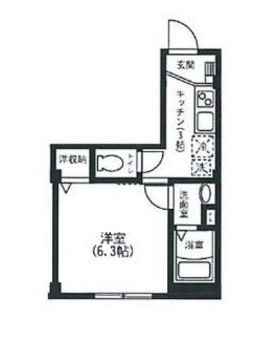 グリーン・フロッグ・ガーデン　タナカの間取り