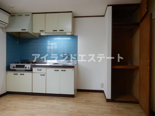 ドマーニ東が丘　角部屋　バストイレ別　1フロア2住戸のキッチン